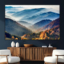 Mountains Forest Autumn Wall Art Canvas Print by MyGreatCanvas | Canvas Wall Art Prints | Photo Prints & Wall Decor