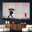 Banksy Wall Art Canvas Print, Framed Graffiti Art Picture by MyGreatCanvas | Canvas Wall Art Prints | Photo Prints & Wall Decor