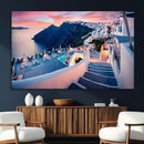 Santorini Island Wall Art Canvas Print by MyGreatCanvas | Canvas Wall Art Prints | Photo Prints & Wall Decor