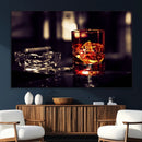 Whiskey and Cigar Canvas – Luxurious Wall Art for Home or