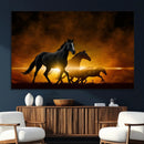 Horse Wall Art Canvas Print, Multi Panel Animal Canvas Print