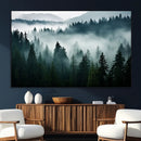 Captivating Misty Forest Wall Art Canvas, Premium Canvas by MyGreatCanvas | Canvas Wall Art Prints | Photo Prints & Wall Decor