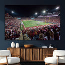 Mississippi State Bulldogs Stadium Wall Art Canvas Print –