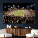 Washington-Grizzly Stadium Canvas Print, American Football