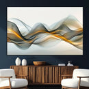 Abstract Wave Canvas Wall Art – Fluid Contemporary Elegance