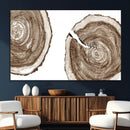 Wood Tree Ring Wall Art Canvas Prints, Tree Rings –