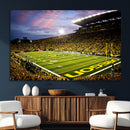 University of Oregon Ducks Football Team Print - Eugene