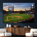 Citizens Bank Park Philadelphia Phillies Wall Art Canvas |