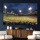 Boston Red Sox Baseball Team Print Canvas - Massachusetts