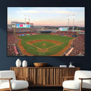 Cincinnati Reds Baseball Print Canvas- Cincinnati