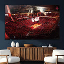 Houston Rockets Basketball Team Print Canvas- Houston Toyota