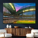 Milwaukee Brewers Baseball Team Print Canvas- American