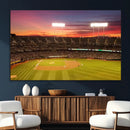 Oakland Athletics Baseball Team Print - Oakland Coliseum