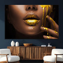 African American Art Black Woman Canvas Print, African Wall