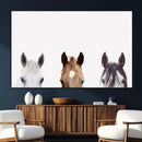 Horse Prints Set, Set of 3 Horse Wall Art, Horses Portraits, by MyGreatCanvas | Canvas Wall Art Prints | Photo Prints & Wall Decor
