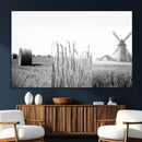 Vintage Farmhouse Black and White Triptych Wall Art – Giclee