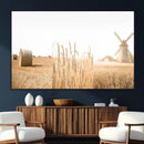 Vintage Farmhouse Triptych Wall Art – Giclée Canvas