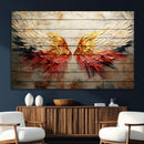 Abstract Angel Wings Canvas Wall Art – Framed and Ready to by MyGreatCanvas | Canvas Wall Art Prints | Photo Prints & Wall Decor