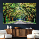 Serene Tree Tunnel Wall Art Canvas Print – Pathway Under by MyGreatCanvas | Canvas Wall Art Prints | Photo Prints & Wall Decor