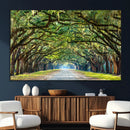 Wormsloe State Plantation Driveway Wall Art Canvas Print by MyGreatCanvas | Canvas Wall Art Prints | Photo Prints & Wall Decor