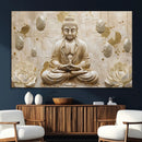 Serene Buddha Wall Art | Yoga Room Decor and Meditation Wall