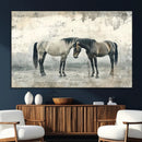 Chines Style Majestic Horses Wall Art | Ready to Hang and