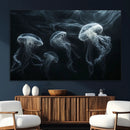 Jellyfish Wall Art Canvas Print, Elegant Wall Decor by MyGreatCanvas | Canvas Wall Art Prints | Photo Prints & Wall Decor