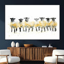 Farmhouse Wall Art Sheep Print | Ready to Hang Framed Canvas by MyGreatCanvas | Canvas Wall Art Prints | Photo Prints & Wall Decor