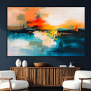 Colorful Abstract Wall Art | Bold Modern Canvas Print |