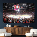 Amerant Bank Arena Wall Art Canvas Print - Basketball Arena by MyGreatCanvas | Canvas Wall Art Prints | Photo Prints & Wall Decor