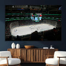 American Airlines Center Dallas Stars Wall Art Canvas Print