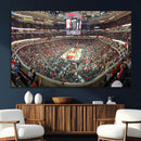 United Center Chicago Bulls Stadium Wall Art Canvas Print