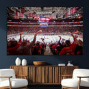 Carolina Hurricanes Ice Hockey Stadium Wall Art, Carolina
