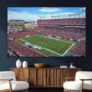 Florida Tampa Raymond James Stadium Wall Art Canvas Print -