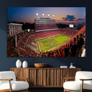 NC State Wolfpack Football Team Print - Raleigh