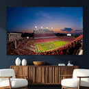 NC State Wolfpack Football Team Print - Raleigh