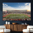 Framed Houston Cougars Football Team Print - Houston TDECU by MyGreatCanvas | Canvas Wall Art Prints | Photo Prints & Wall Decor