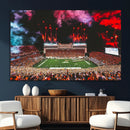 Virginia Tech Hokies Football Team Print - Blacksburg Lane by MyGreatCanvas | Canvas Wall Art Prints | Photo Prints & Wall Decor