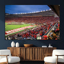 Wisconsin Badgers Football Team Print - Madison Camp Randall by MyGreatCanvas | Canvas Wall Art Prints | Photo Prints & Wall Decor