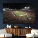 Wisconsin Badgers Football Team Print - Madison Camp Randall