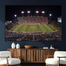 Demon Deacons Print Canvas, Football Team Print -