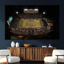 Wake Forest University Demon Deacons Canvas Printi, Football