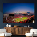 Wolfpack Football Team Wall Art Print - Raleigh