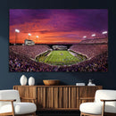 East Carolina University Pirates Football Print Canvas-