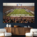 UCF Knights Football Team Print - Orlando FBC Mortgage by MyGreatCanvas | Canvas Wall Art Prints | Photo Prints & Wall Decor