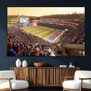 University of Kansas Jayhawks Football Team Print - Lawrence by MyGreatCanvas | Canvas Wall Art Prints | Photo Prints & Wall Decor