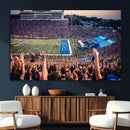 University of Kansas Jayhawks Football Team Art Print - by MyGreatCanvas | Canvas Wall Art Prints | Photo Prints & Wall Decor