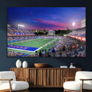University of Kansas Jayhawks Football Team Print Canvas- by MyGreatCanvas | Canvas Wall Art Prints | Photo Prints & Wall Decor