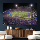 University of Kansas Jayhawks Football Team Print - Lawrence by MyGreatCanvas | Canvas Wall Art Prints | Photo Prints & Wall Decor