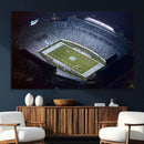 University of North Carolina Tar Heels Football Team Print - by MyGreatCanvas | Canvas Wall Art Prints | Photo Prints & Wall Decor